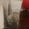 Stół z czterema krzesłami do pokoju elegancki