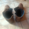 Buty brązowe zimowe używane w dobrym stanie 